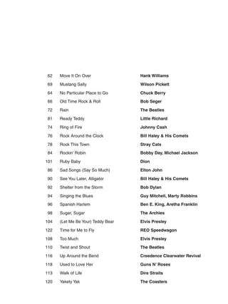 Recueil de chansons de ukulélé à 3 accords