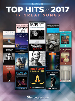 Top Hits de 2017 (Piano facile)