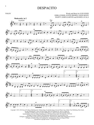 12 Pop Hits, Violon