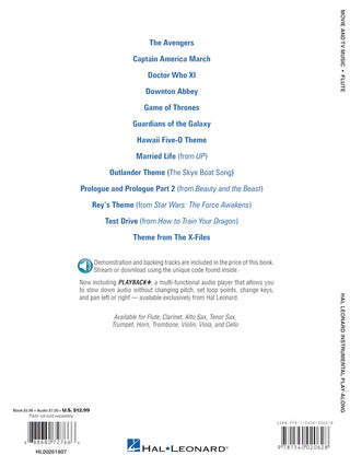 Movie and TV Music, Flute