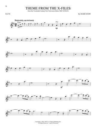 Movie and TV Music, Flute