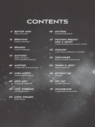 Chart Hits of 2018-2019 (Ukulele)