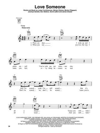 Chart Hits of 2018-2019 (Ukulele)