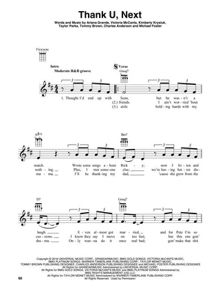 Chart Hits of 2018-2019 (Ukulele)