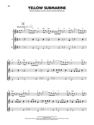 Ensemble de Ukulélé, The Beatles