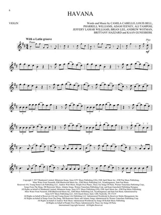 12 singles à succès, Violon