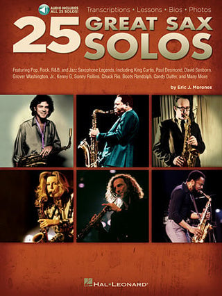 25 grands solos de saxophone