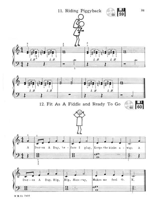 A Dozen a Day - Preparatory Book (Piano)