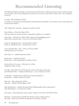 101 Ukulele Licks (Licks essentiels de Blues, Jazz, Country, Bluegrass et Rock 'n' Roll pour le Uke)