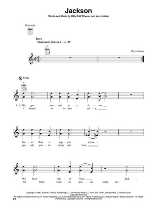 Johnny Cash, Ukulélé Play-Along Vol. 14