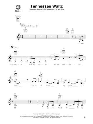 Classiques Country, Ukulélé Play-Along Vol. 15