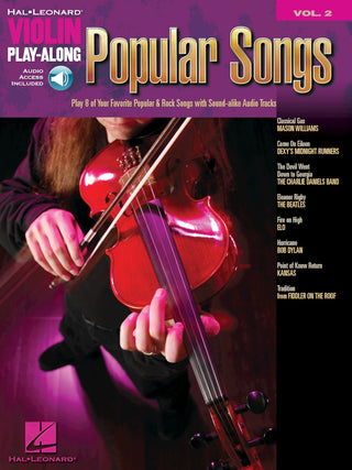 Chansons Populaires, Play-Along Violon Vol. 2