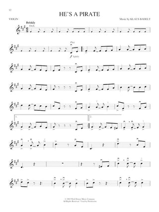 Pirates des Caraïbes, Violon