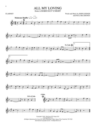 Grand livre de chansons pour clarinette
