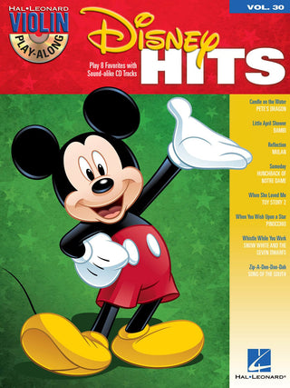 Hits Disney, Violon Play-Along Vol. 30