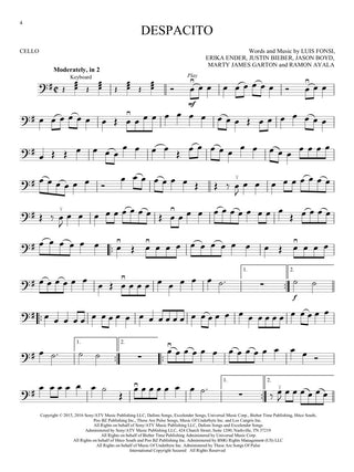 12 Hits Pop, Violoncelle
