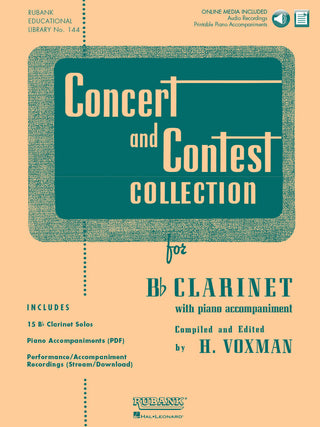 Collection Concert et Concours, Clarinette