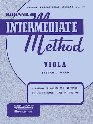 Rubank Intermediate Method, Viola