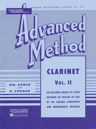 Méthode Avancées Rubank - Vol. 2, Clarinette