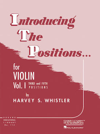 Introduction aux positions pour le violon, Vol. 1 (3e et 5e position)