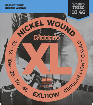 D'Addario Nickel Wound Electric Guitar Strings