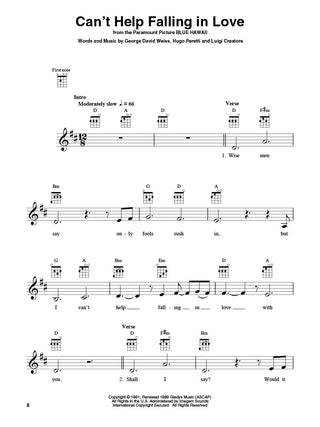 Elvis Presley, Play-Along Ukulélé Vol. 36
