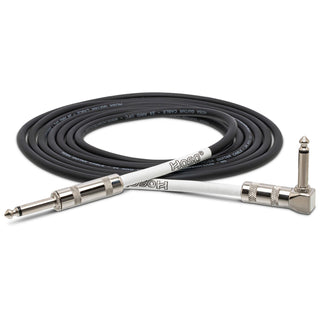 Hosa 10 FT Straight to Right-angle Guitar Cable