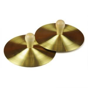 7'' Cymbals With Wooden Handle