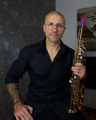 Bec Saxophone Soprano Syos Signature Yanick Coderre 7 Mystic Purple