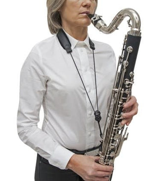 Courroie Clarinette Basse BG en Cuir