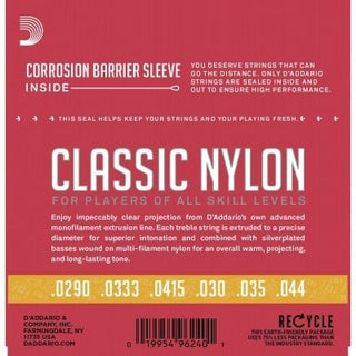 D'Addario EJ27N Classical Guitar Strings