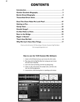 Gordon Goodwin's Big Phat Band Play-Along Series - Vol. 2, Batterie