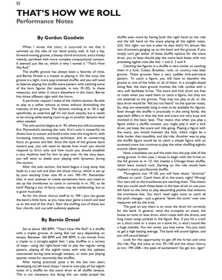 Gordon Goodwin's Big Phat Band Play-Along Series - Vol. 2, Batterie