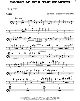 Gordon Goodwin's Big Phat Band Play-Along Series - Vol. 1, Trombone