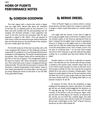 Gordon Goodwin's Big Phat Band Play-Along Series - Vol. 1, Batterie