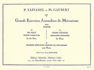 17 exercices journaliers de mécanisme (Flûte)