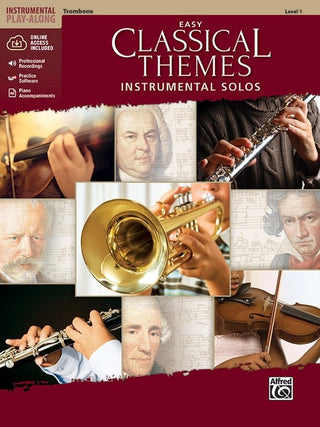 Easy Classical Themes Instrumental Solos, Trombone