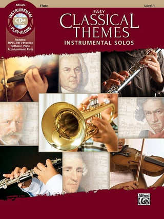 Easy Classical Themes Instrumental Solos, Flute