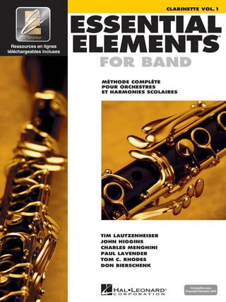 Essential Elements Vol. 1 ( Édition en Français) pour Clarinette Sib.