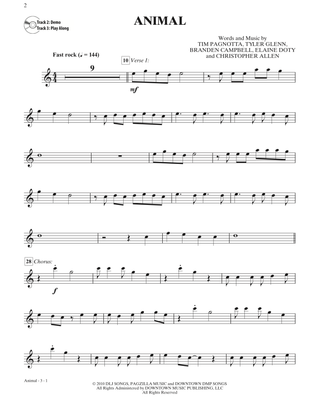 Solos Instrumentaux de Tubes Pop et Rock, Saxophone Alto