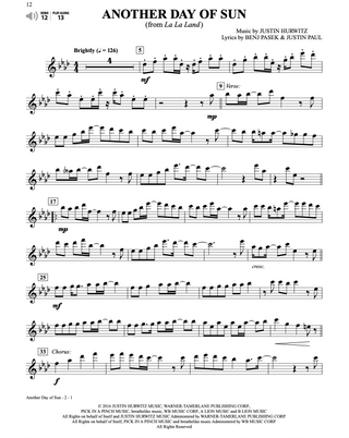 Top Broadway and Movie Songs, Flûte