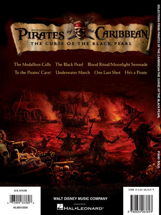 Pirates des Caraïbes - La Malédiction du Black Pearl (Piano)