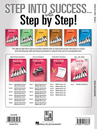 Leçons de Piano Étape par Étape  Livre 1