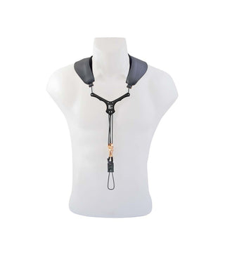 Courroie Clarinette Basse BG Zen Yoke en Cuir