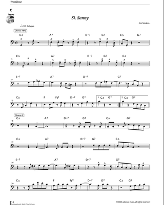 Intermediate Jazz Conception, Trombone