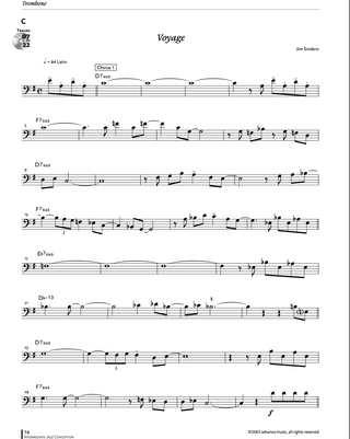 Intermediate Jazz Conception, Trombone