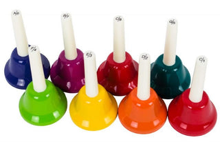 Cloche à mains Diatonique  8 notes - Boomwhackers