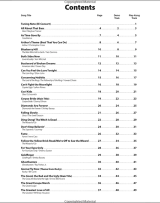 Top Hits from TV, Movies & Musicals Instrumental Solos, Sax alto