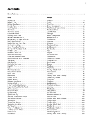 Chansons faciles pour Ukulélé : Classic Rock (50 Hits des années 60, 70 et 80)