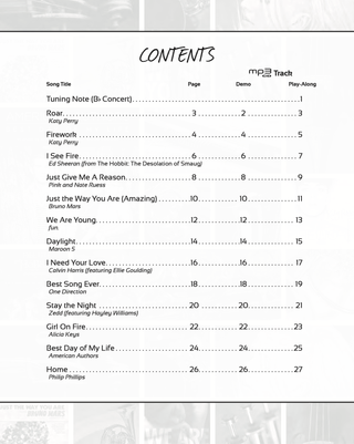 Easy Pop & Rock Hits Instrumental Solos, Horn in F